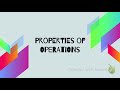 Exploring Properties of Operations in Mathematics