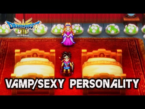 Dragon Quest 3 HD 2D Remake – How to get the SEXY / VAMP personality (See Description)