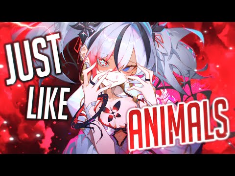 Nightcore - Animals (Rock Version 2.0) (Lyrics)