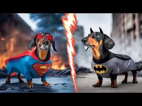 Justice League of Dachshunds: Dogs Among Us