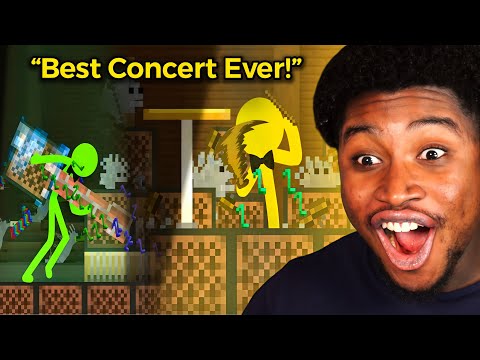 A Minecraft Concert! | Animation vs. Minecraft Shorts 35