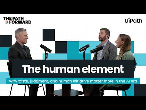 The Human Element: Why taste, judgement, and human initiative matter more in the AI era