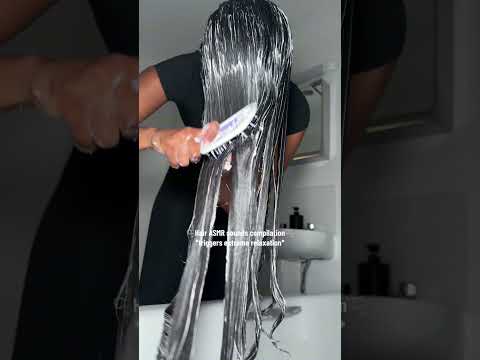 Enjoy🫧 #curlyqueen #curlyhair #asmr #asmrsounds #asmrvideo #haircareroutine #haircare