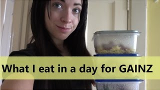 Full Day Of Eating | Reverse Diet | Building Muscle | Physique Update |Grow Girl
