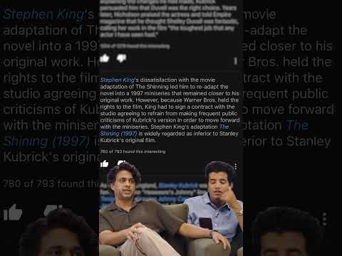Stephen King HATED The Shining?! 😱 ft. Rohan Joshi & Kullu #imdb #shorts #dekhbhais
