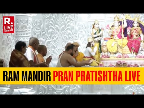 Ram Mandir Pran Pratishtha LIVE Updates | CM Yogi Adityanath | Ayodhya | Consecration Ceremony