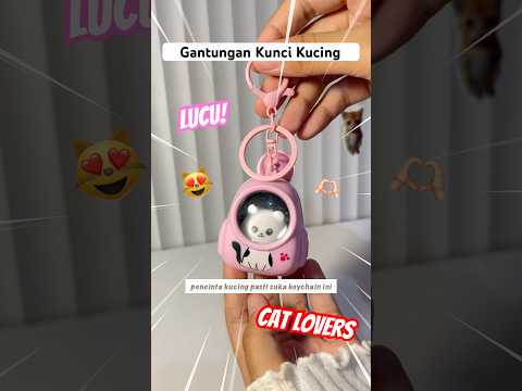 KEYCHAIN BENTUK KUCING? 🙀 #keychain #gantungankunci #idehadiah