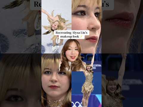 OLYMPIC GOLD MEDALIST ALYSA LIU MAKEUP TUTORIAL✨🥇