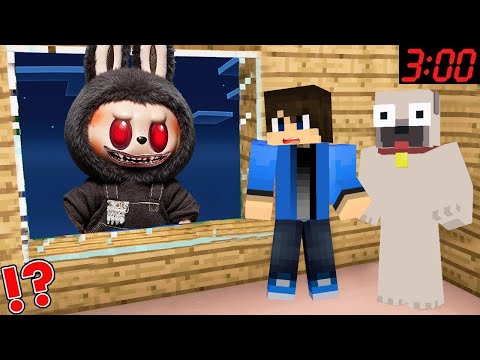 MIT KERES LABUBU AZ ABLAKOMBAN A MINECRAFTBAN!