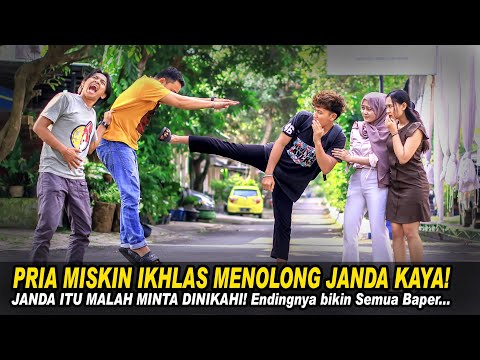 PRIA MISKIN IKHLAS MENOLONG JANDA KAYA! Janda Itu Malah Minta Dinikahi! Endingnya Bikin Baper…