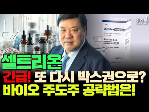 셀트리온 주가전망, 다시 박스권으로? 바이오 주도주 공략법 말씀드리겠습니다.