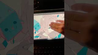 どうやってるか、わかりますか？　#イラスト #art #illustration