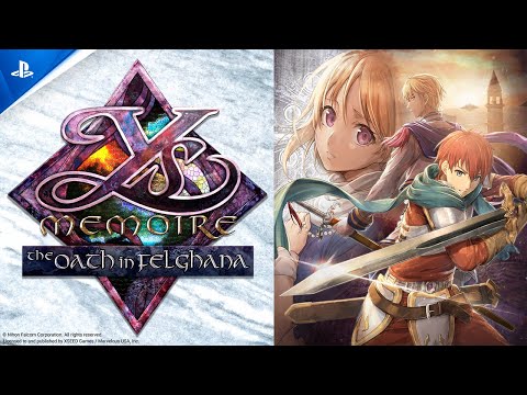 Ys Memoire: The Oath in Felghana - Announcement Trailer | PS5 & PS4 Games