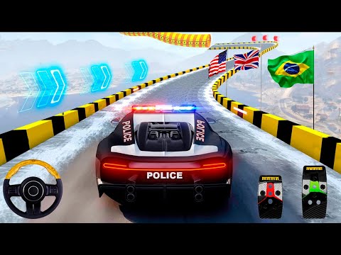 Police Car Stunt Games 3d 2024 - Extreme Police Car Stunts Game Driver - Android Gameplay