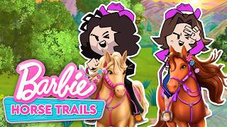 Is this the Pink Pony Club? | Barbie Horse Trails 🐴