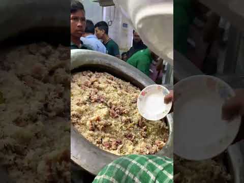 Crowd going crazy for Hanif Biryani - Bengali Street Food #shorts