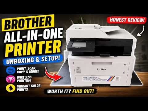Brother MFC L3720CDW Review | Best Wireless Color Laser Printer for Home & Office