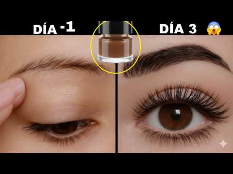 🌿 CRECE TUS CEJAS Y PESTAÑAS EN 3 DÍAS! DE FINAS A GRUESAS*