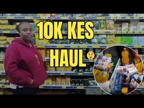 How Much Can You Buy With 10K KES in Kenya? Supermarket Shopping Haul