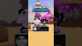 Dancing with My Subscriber!✨| Montagem Xonada✨| #roblox #robloxedit #r