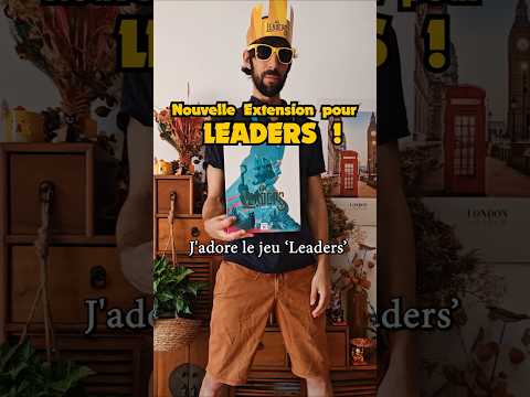 4 nouveaux persos dans Leaders 👑 #jeudesociété #jds #boardgames