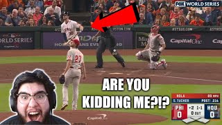 DODGERS FAN Reacts To Phillies vs. Astros World Series Game 1 Highlights (10/28/22) | MLB Highlights