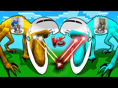 MUSTAFAER'in ZENGİN İNFECTED SKY VS BEBEK SONİC'in FAKİR İNFECTED SKY ⚠️ - Minecraft