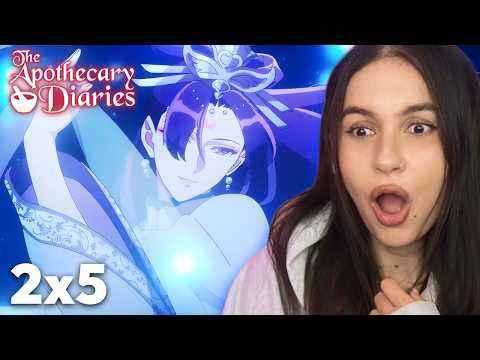 JINSHI THE MOON FAIRY! 🌕🧚│The Apothecary Diaries Season 2 Episode 5 Reaction│薬屋のひとりごと 第