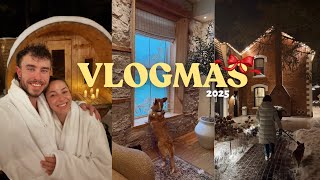 VLOGMAS 2025 🎄 Romantic Winter Escape & Cold Plunge Chaos 😆✨ | DAY 9