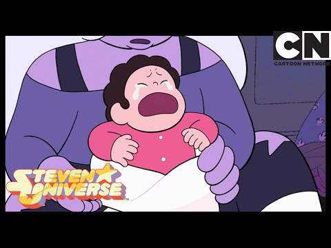 Steven Universe | Amethyst Transforms Into A Baby | Three Gems And A Baby | Cartoon Network