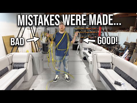 Building My Dream Yacht From Scratch Pt 16 - MISTAKES WERE MADE!