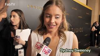Sydney Sweeney attends The 2020 InStyle And Warner Bros. 77th Annual Golden Globe Awards