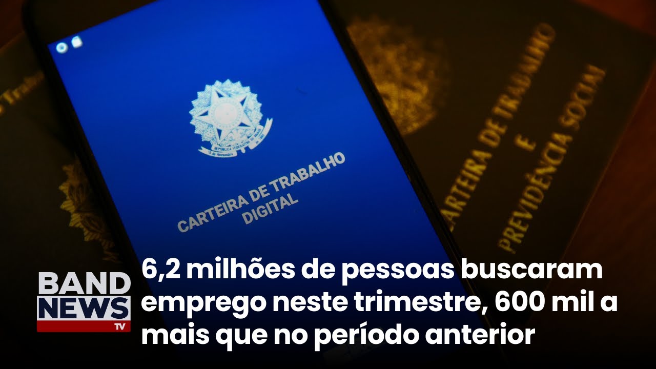 Desemprego no Brasil sobe para 58 segundo IBGE | BandNews TV