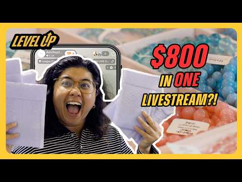 I Try Earning $10,000 A Month Selling Crystal Bracelets On TikTok | Level Up EP4