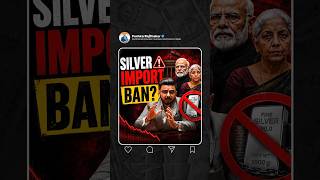 Silver Import Ban Coming? 🚨