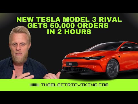NEW Tesla Model 3 rival gets 50,000 orders in 2 hours