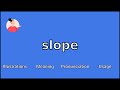 Understanding the Concept of Slope