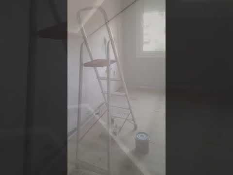 Pintura na Parede - Antes e o Depois