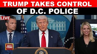 LIVE: DC Police Now Under Trump’s Authority | Trump Administration LIVE | Trump LIVE | Washington