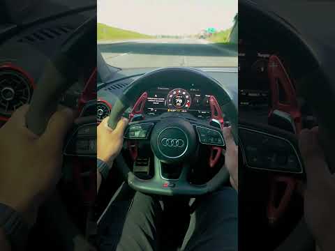 Pure DAZA Intake ASMR || GAS 5inch Titanium Intake for the RS3 / TTRS.