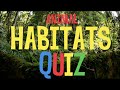 Animal Habitats and Adaptations