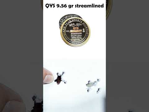 🎯 Trajectron ARAWN Accuracy Test at 25m | QYS vs Baracuda Pellets 🎯#shorts #savajoutdoors