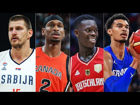 International NBA Players SHINED In Exhibition Play 👀 Best of Jokic, SGA, Schroder, Wemby & More!