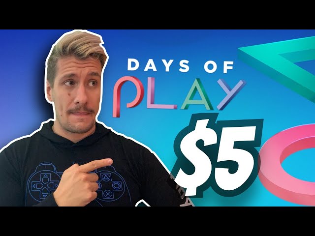 Cheap $5 games in the days of Play Sale!