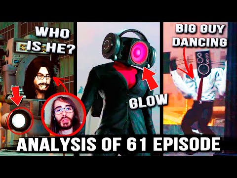 SPEAKERWOMAN APPEARS! Episode 61 Skibidi Toilet ALL SECRETS & Easter Eggs (1-61 Analysis & Theory)