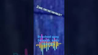 school construction project puzzle by school gang TD baker school Edmonton Canada