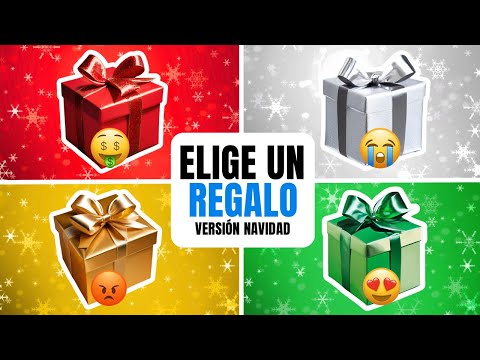 TU REGALO DE NAVIDAD 🎄🎅🏻 Elige 1 REGALO de 4