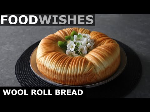 Wool Roll Bread - Chocolate Wool Bread - Food Wishes