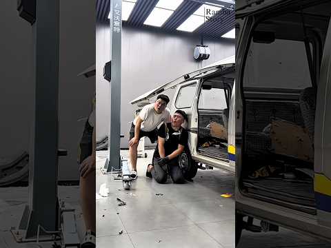 Si mekanik bikin bos nya bengong🤣