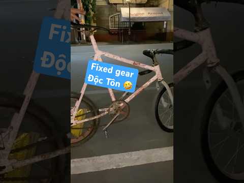 Fixed gear độc lạ ✅#road #fixedgear #fixed #roadbike #roadcycling #xedapfixedgear #xedapthethao